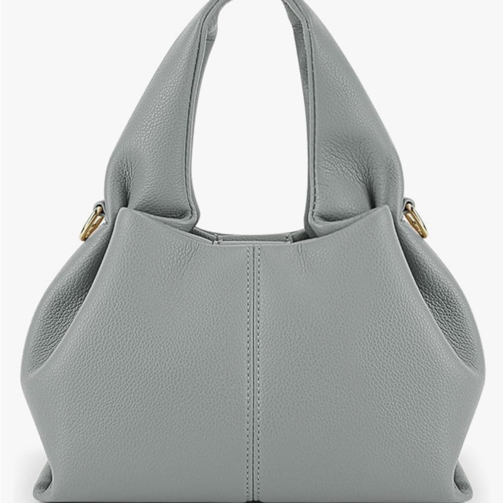 Elegant Gray/green Women's Handbag